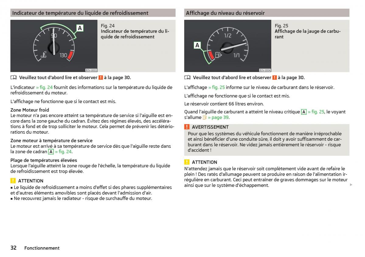 Skoda Superb III 3 manuel du proprietaire / page 34