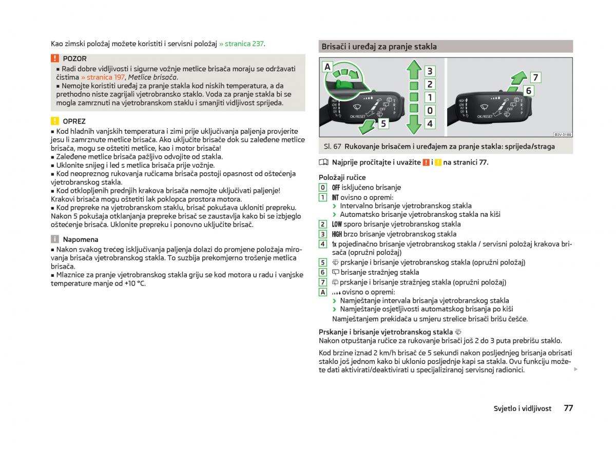 Skoda Superb III 3 vlasnicko uputstvo / page 80