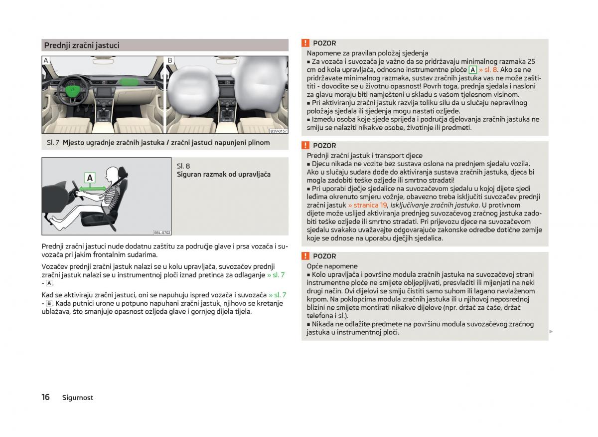 Skoda Superb III 3 vlasnicko uputstvo / page 19