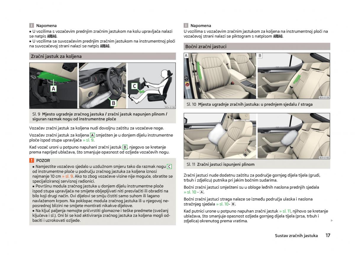 Skoda Superb III 3 vlasnicko uputstvo / page 20