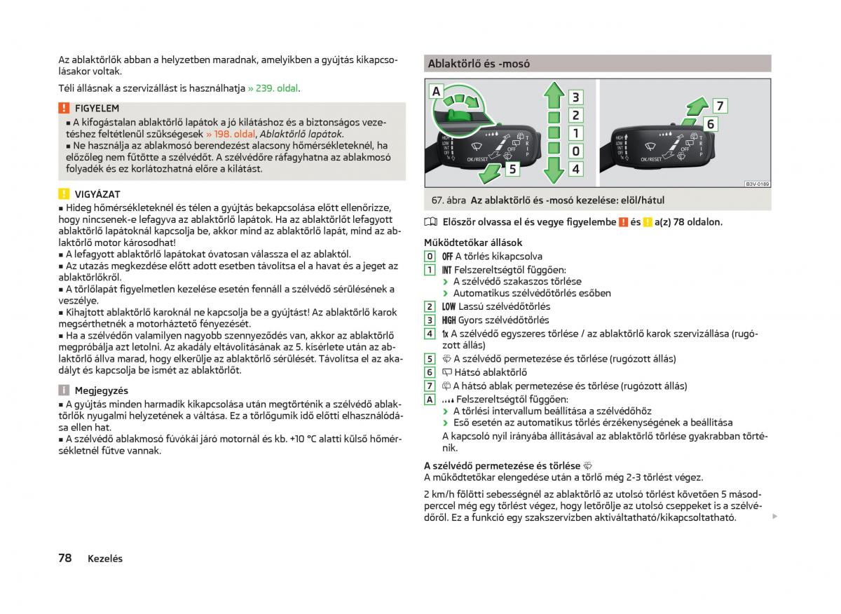 Skoda Superb III 3 Kezelesi utmutato / page 81