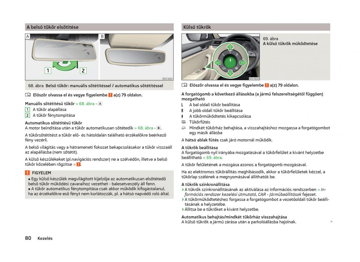 Skoda Superb III 3 Kezelesi utmutato / page 83