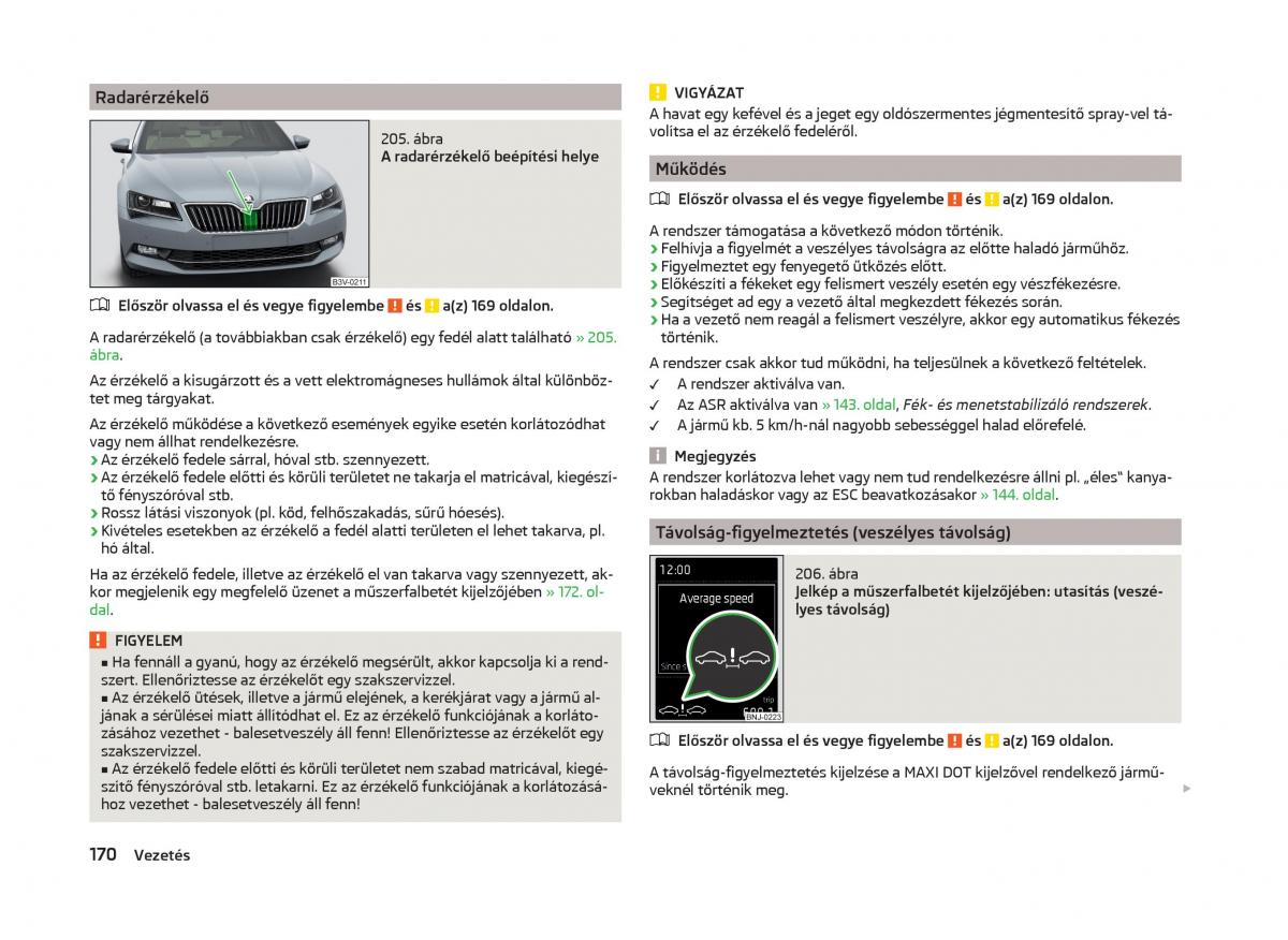 Skoda Superb III 3 Kezelesi utmutato / page 173