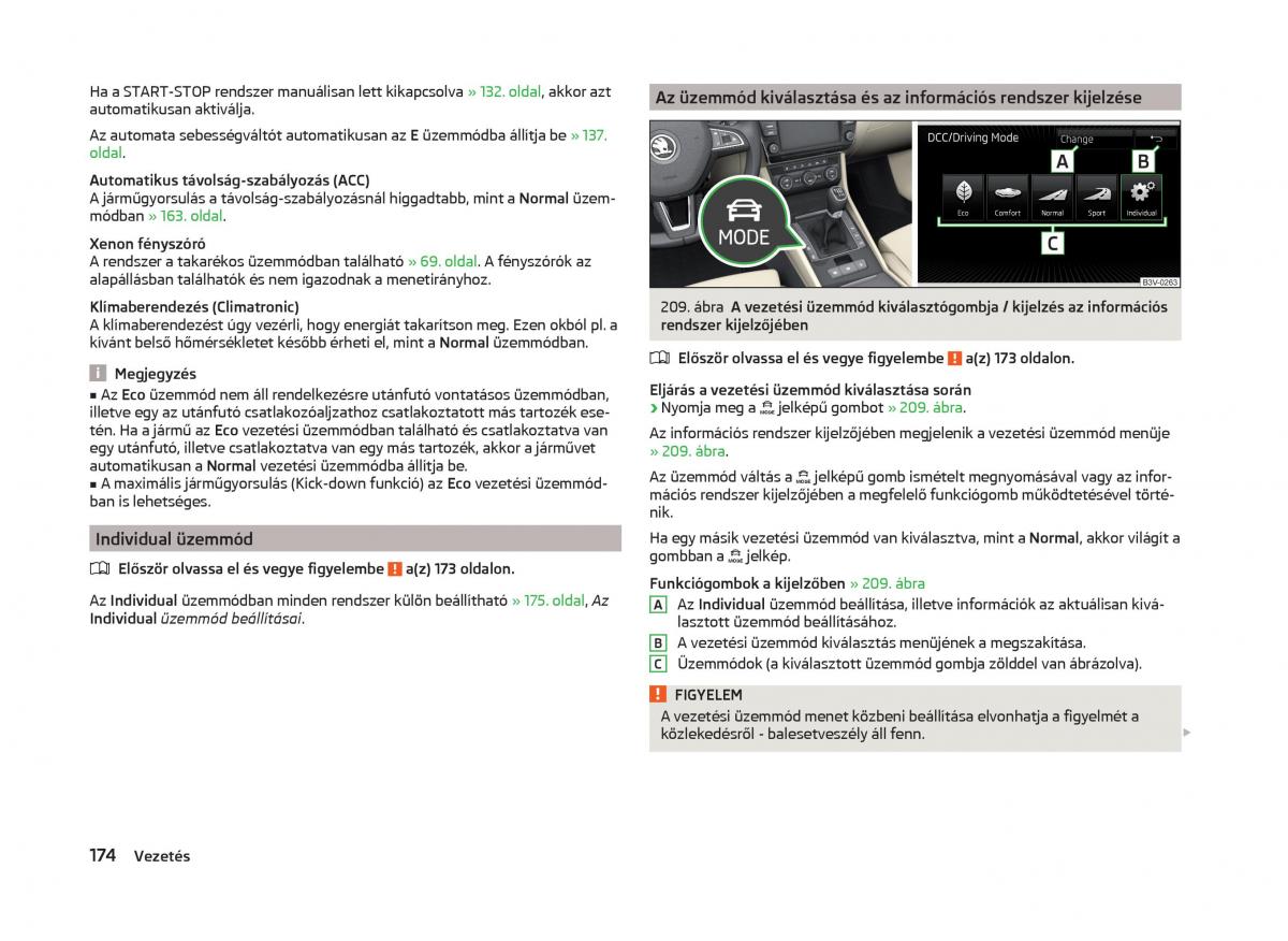 Skoda Superb III 3 Kezelesi utmutato / page 177