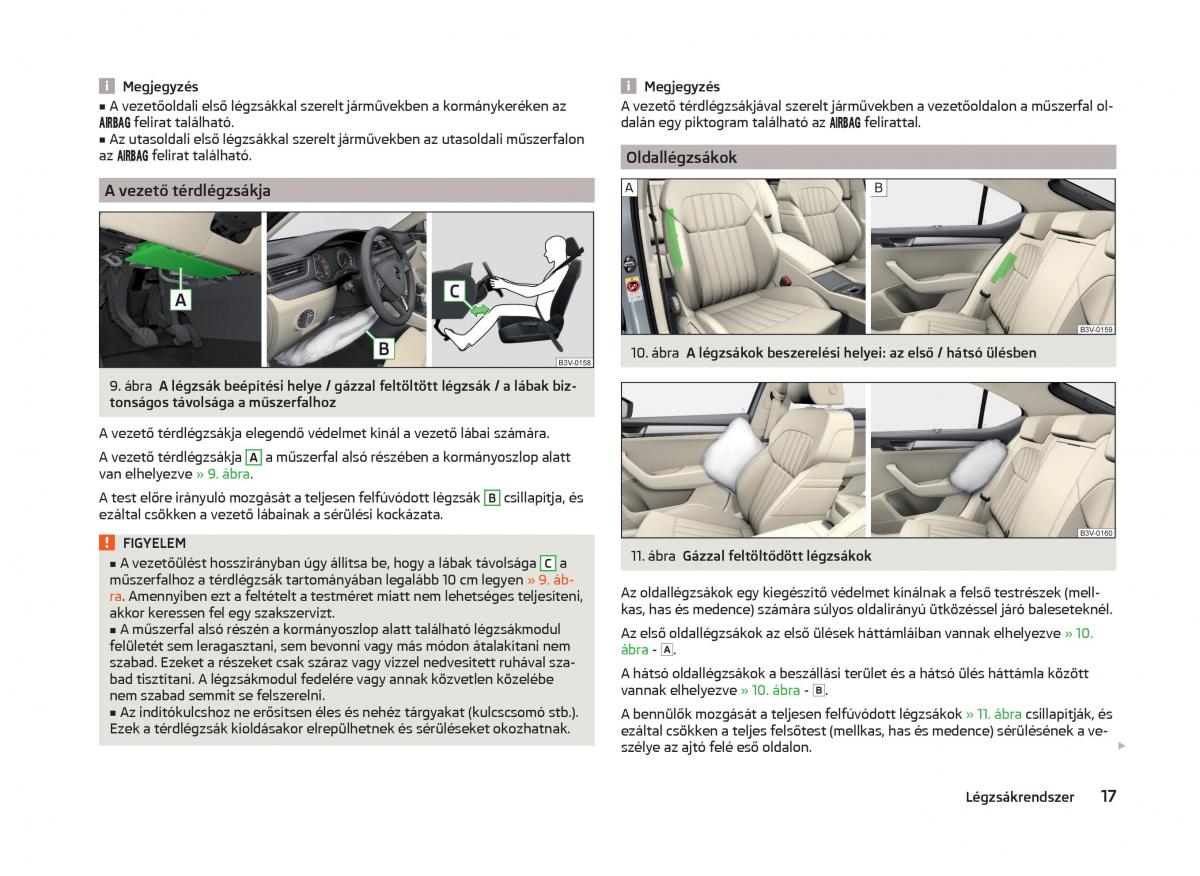 Skoda Superb III 3 Kezelesi utmutato / page 20