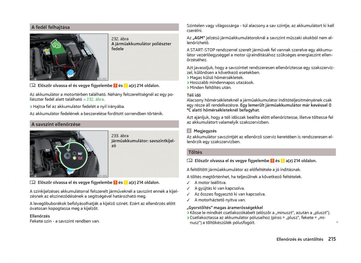 Skoda Superb III 3 Kezelesi utmutato / page 218