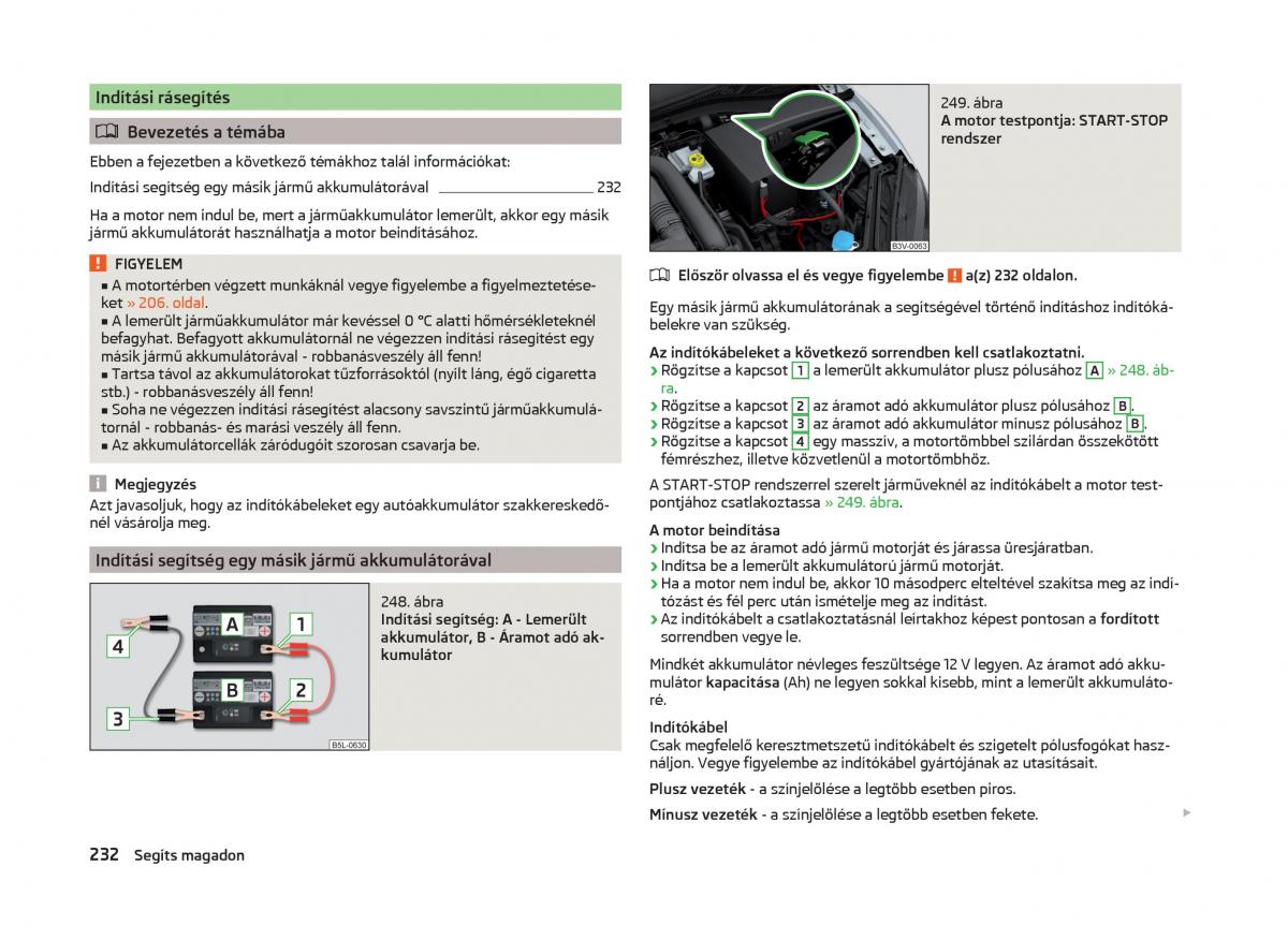 Skoda Superb III 3 Kezelesi utmutato / page 235