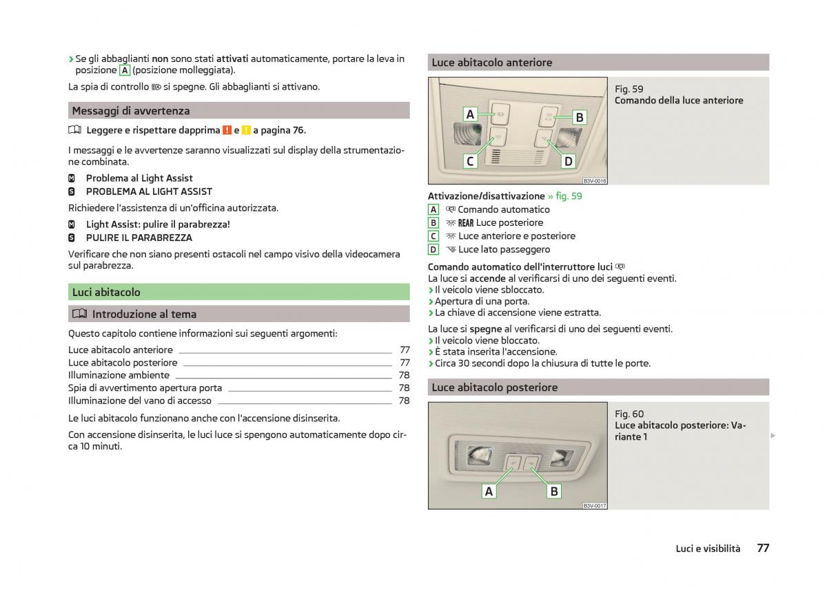 Skoda Superb III 3 manuale del proprietario / page 80