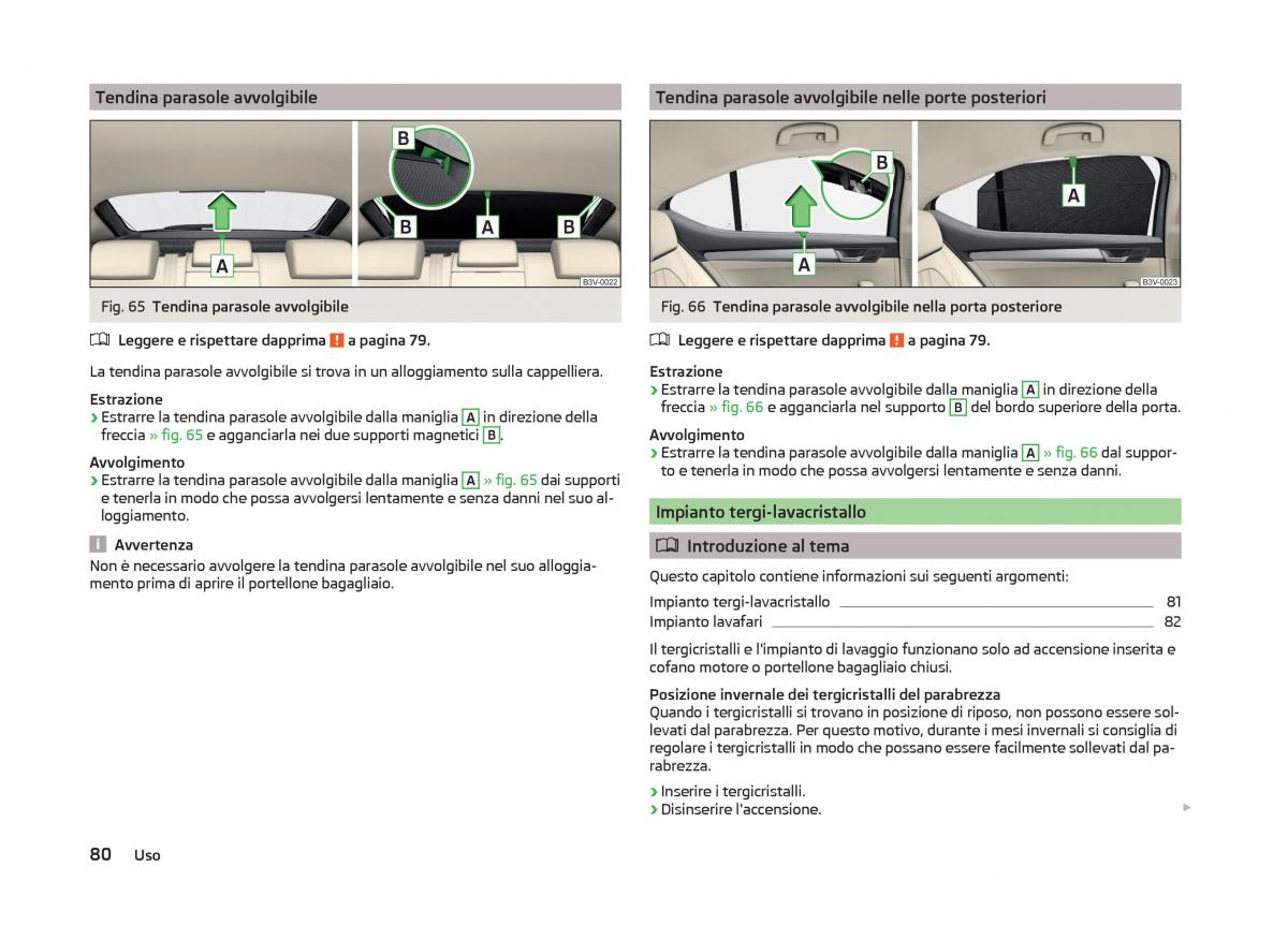 Skoda Superb III 3 manuale del proprietario / page 83