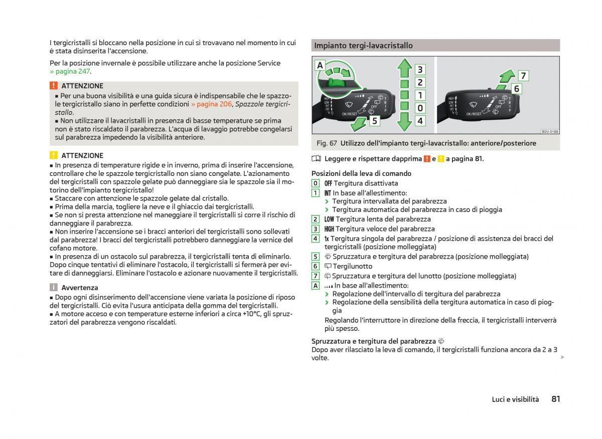 Skoda Superb III 3 manuale del proprietario / page 84