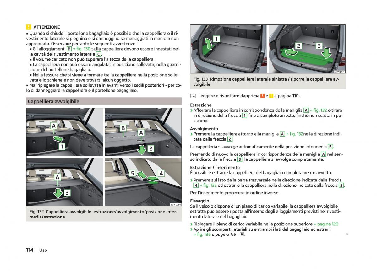 Skoda Superb III 3 manuale del proprietario / page 117