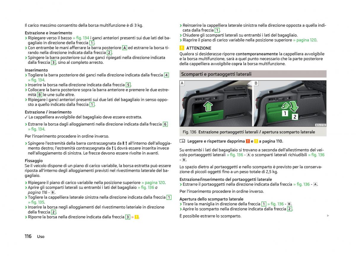 Skoda Superb III 3 manuale del proprietario / page 119