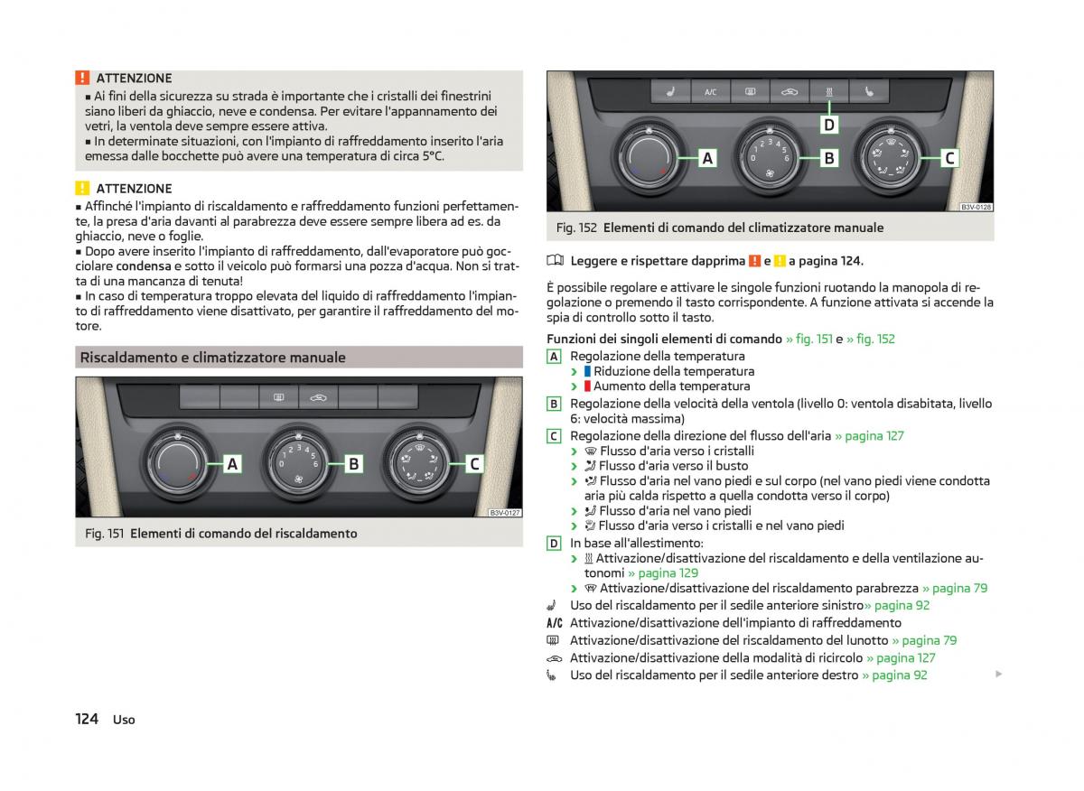 Skoda Superb III 3 manuale del proprietario / page 127