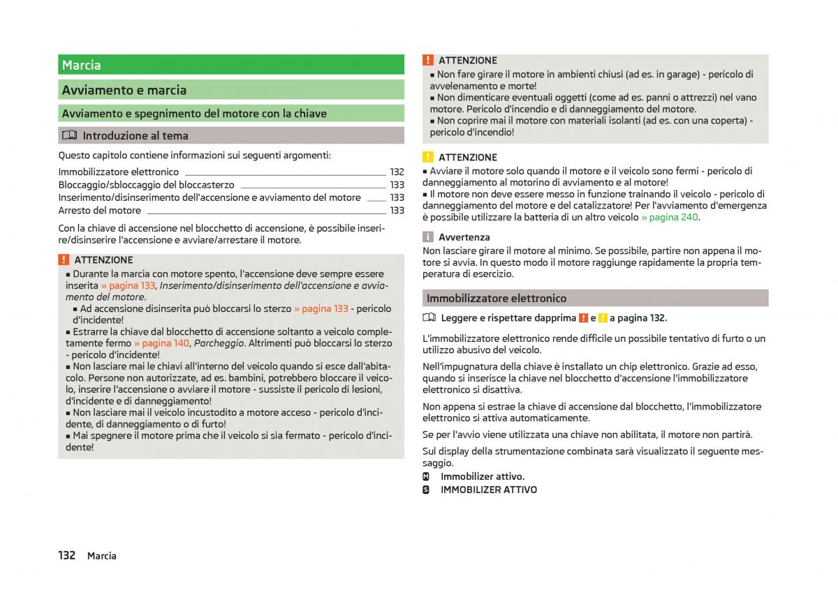 Skoda Superb III 3 manuale del proprietario / page 135