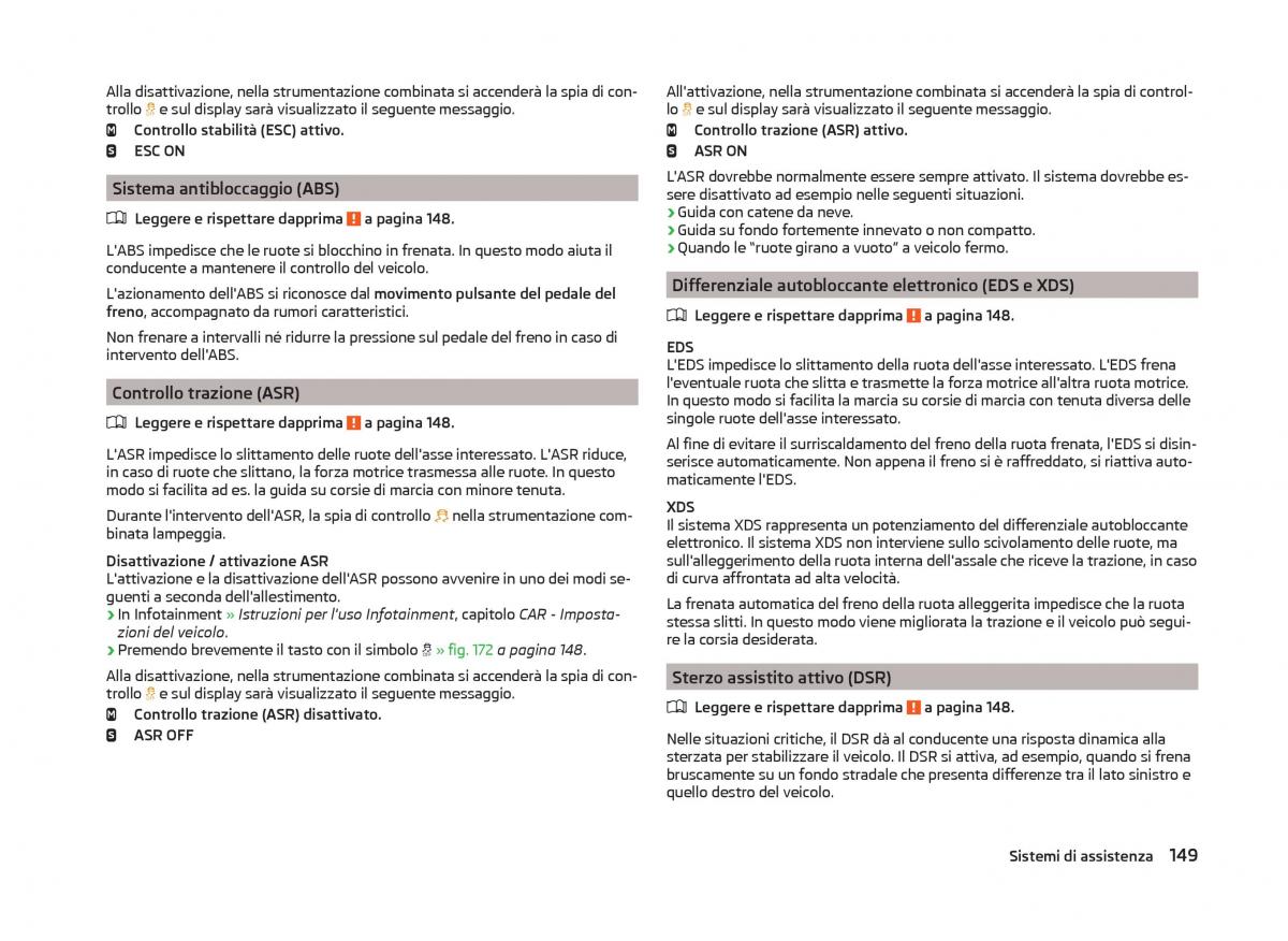 Skoda Superb III 3 manuale del proprietario / page 152