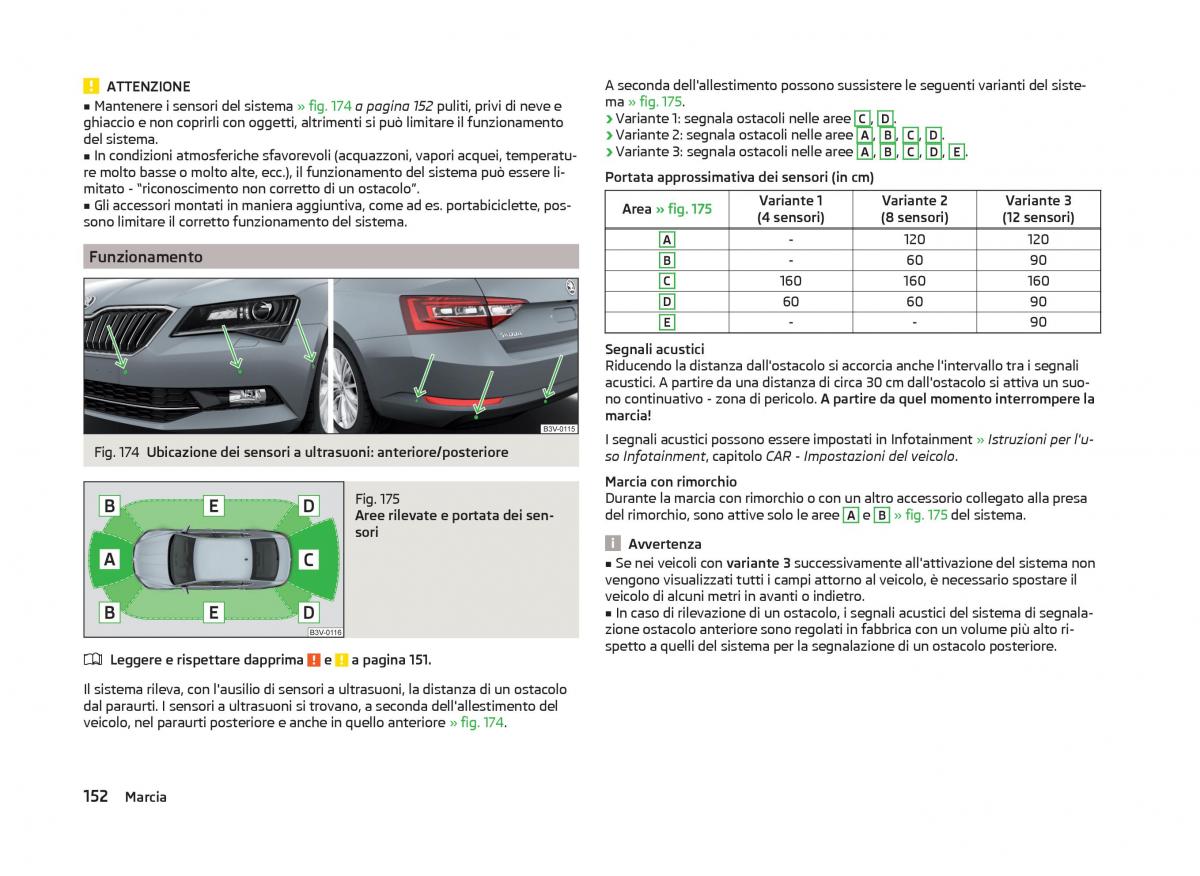 Skoda Superb III 3 manuale del proprietario / page 155