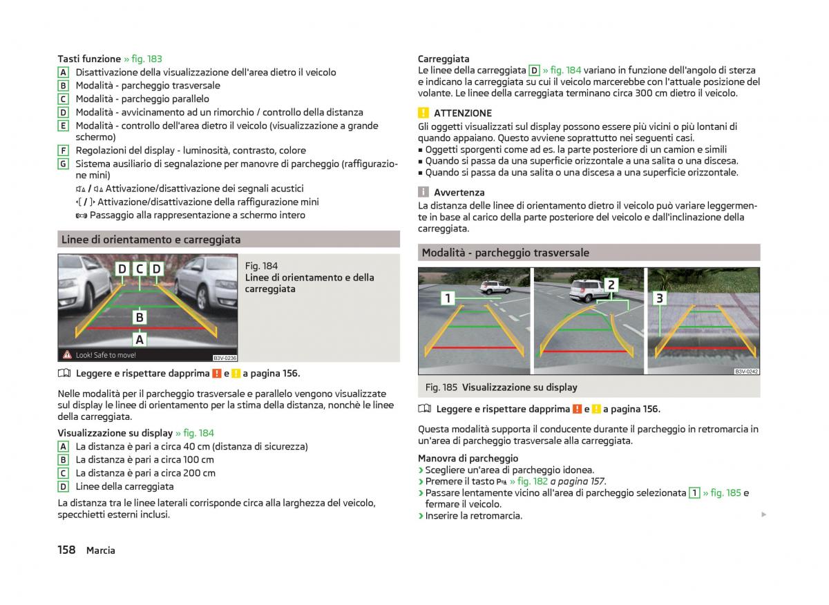 Skoda Superb III 3 manuale del proprietario / page 161