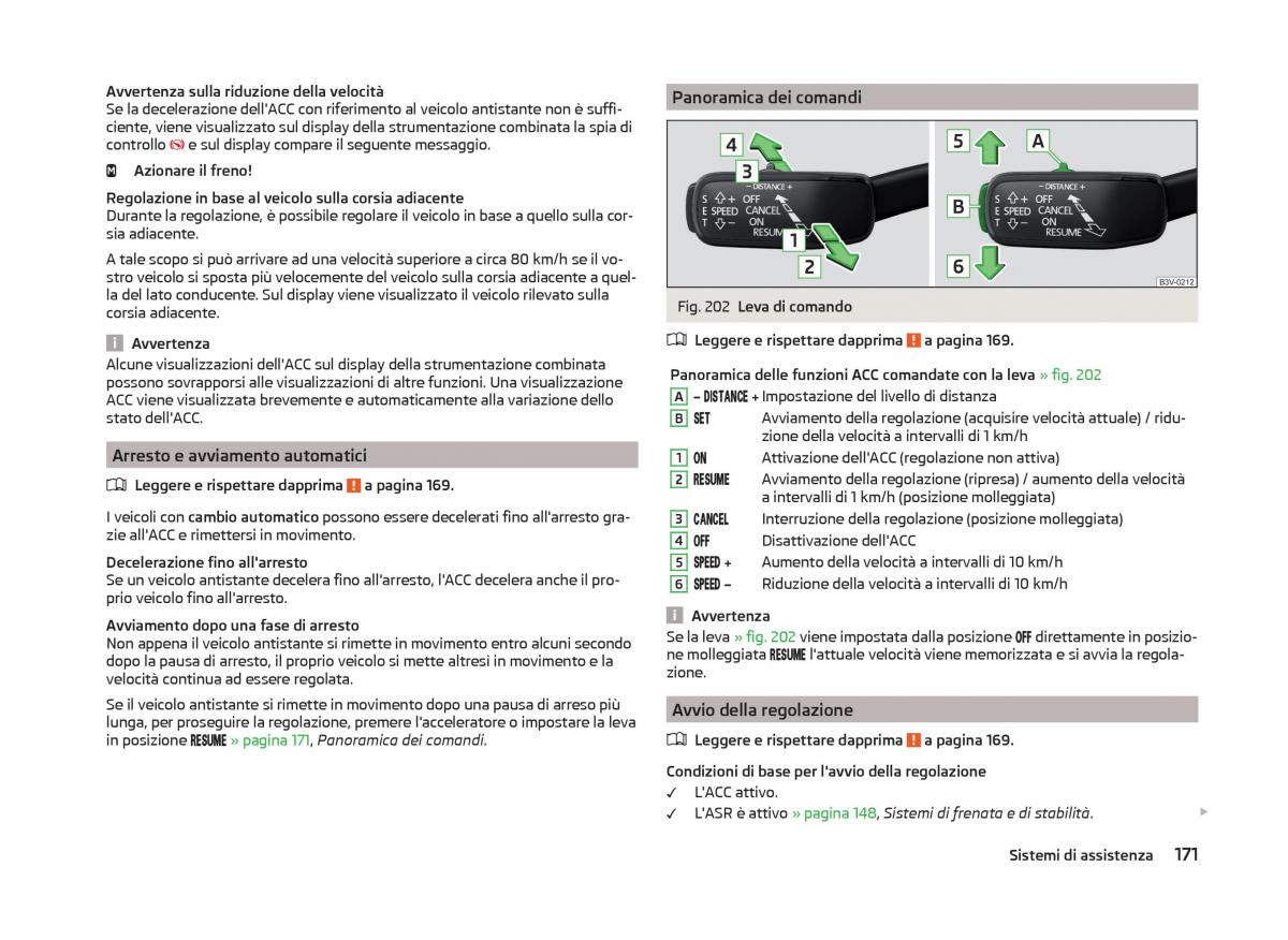 Skoda Superb III 3 manuale del proprietario / page 174