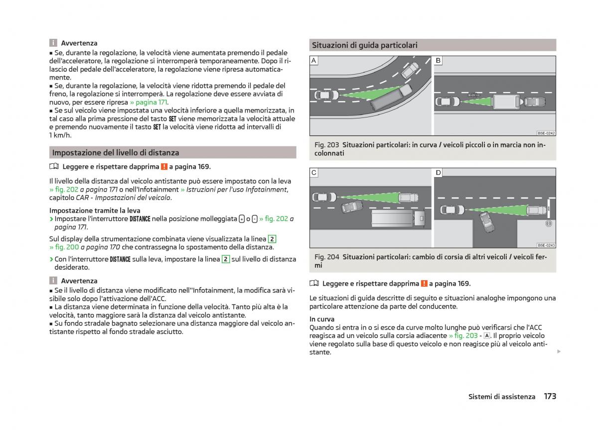 Skoda Superb III 3 manuale del proprietario / page 176