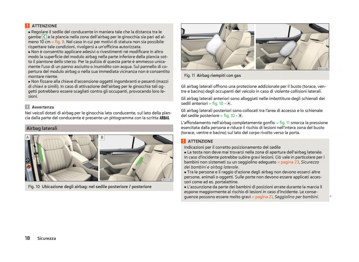 Skoda Superb III 3 manuale del proprietario / page 21