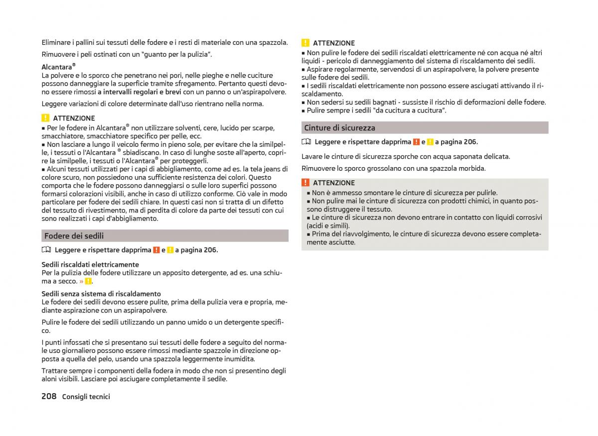 Skoda Superb III 3 manuale del proprietario / page 211