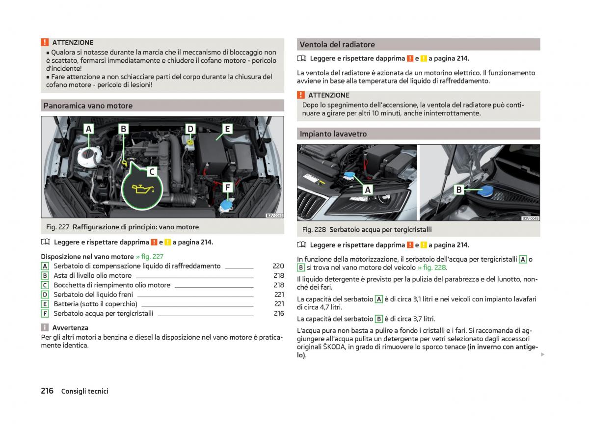 Skoda Superb III 3 manuale del proprietario / page 219