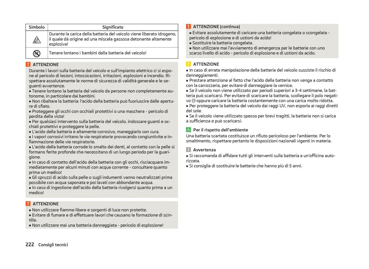 Skoda Superb III 3 manuale del proprietario / page 225