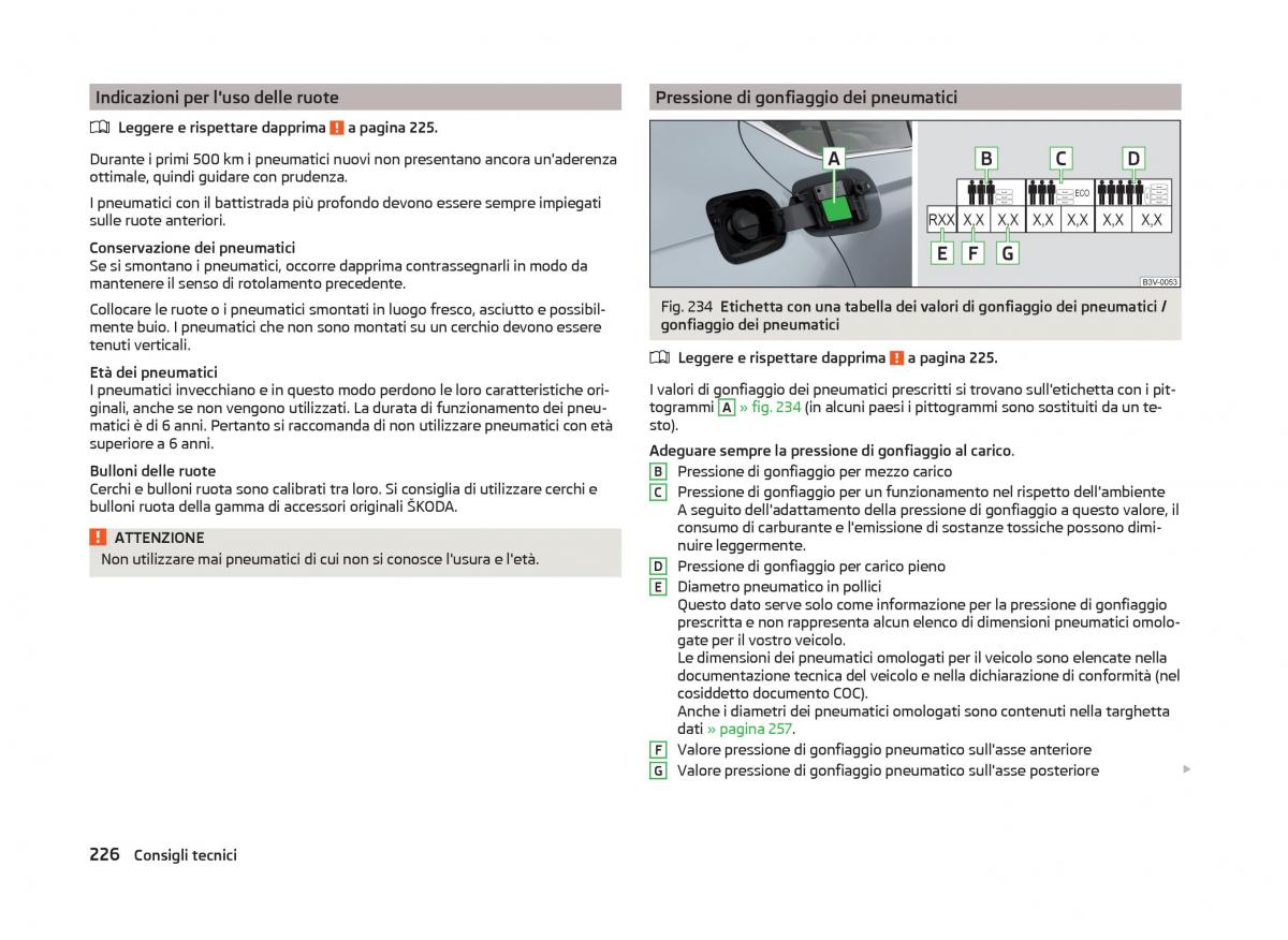 Skoda Superb III 3 manuale del proprietario / page 229