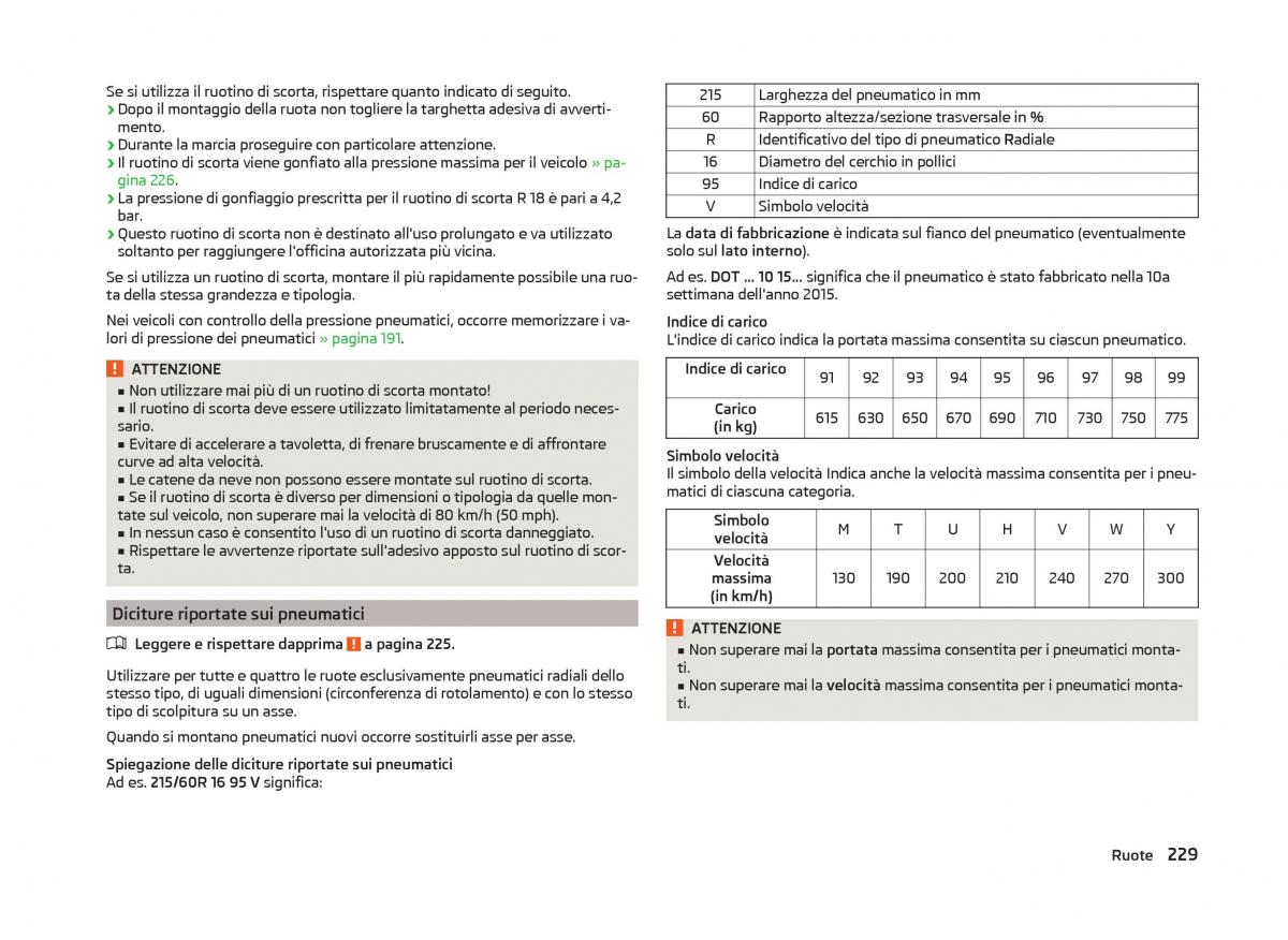 Skoda Superb III 3 manuale del proprietario / page 232