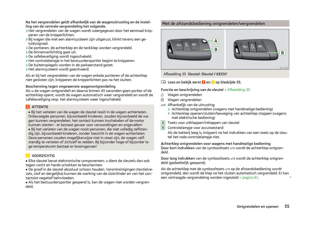 Skoda Superb III 3 handleiding / page 58