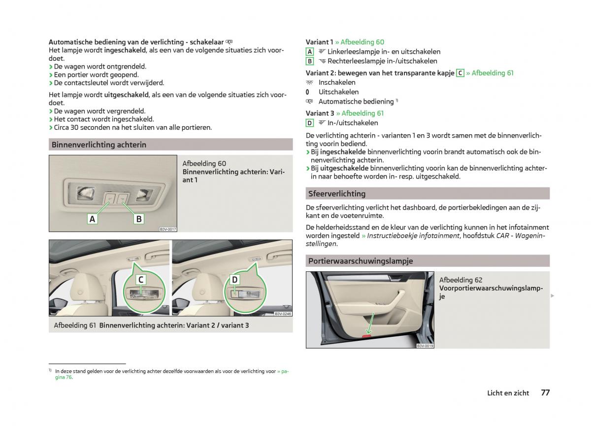 Skoda Superb III 3 handleiding / page 80