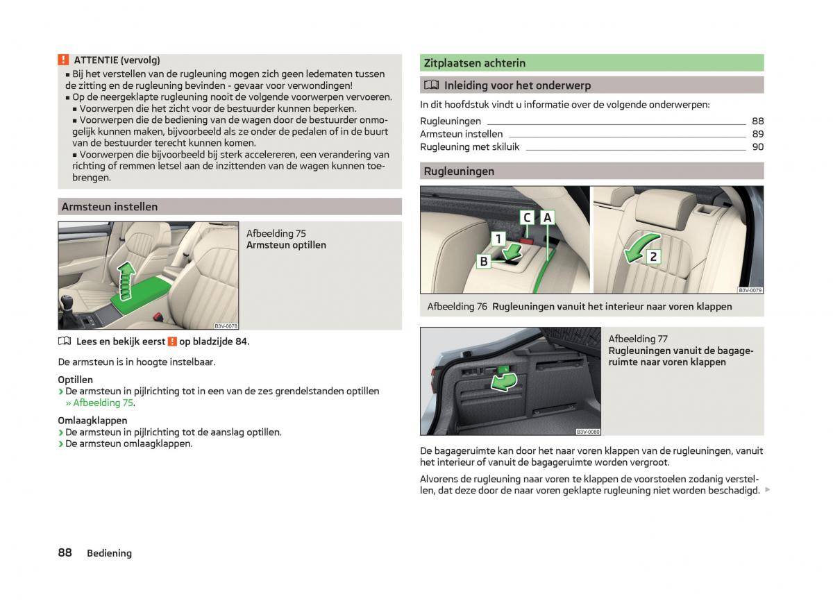 Skoda Superb III 3 handleiding / page 91