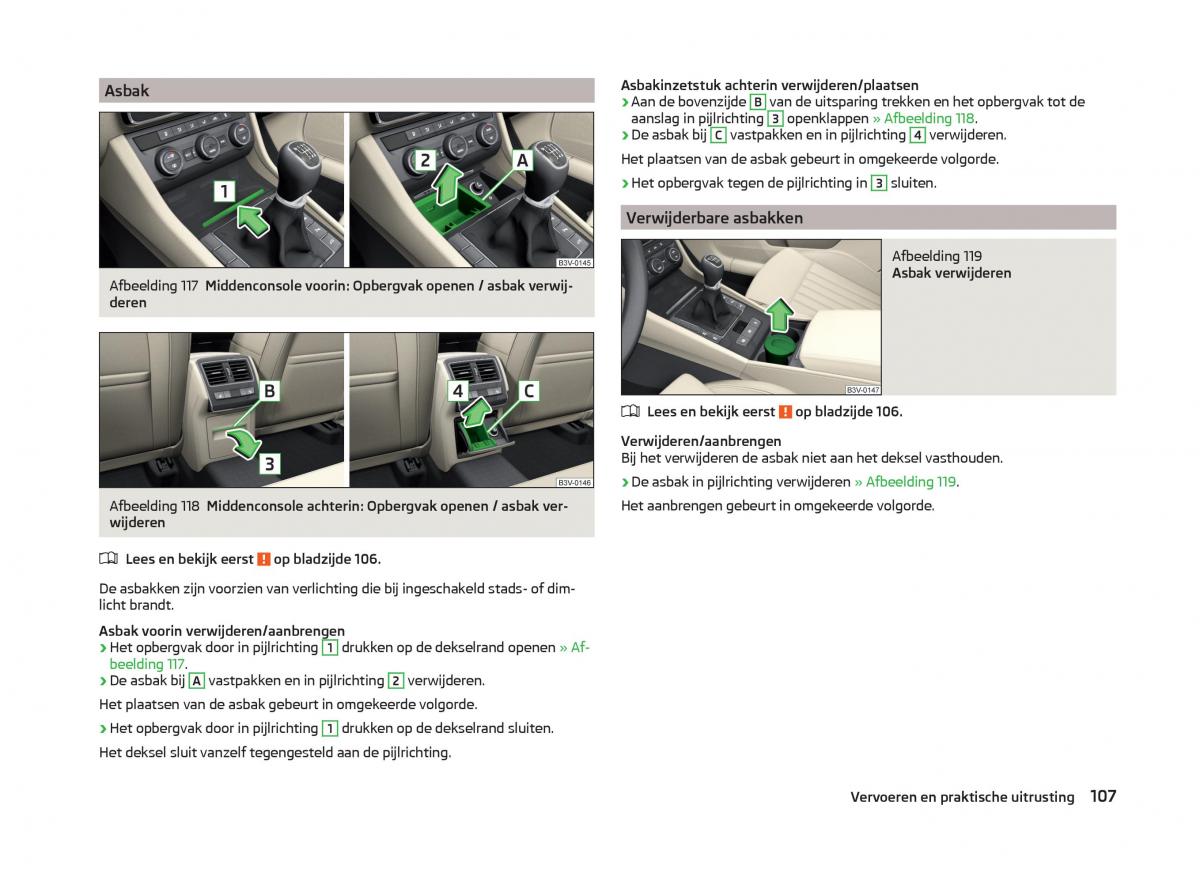 Skoda Superb III 3 handleiding / page 110