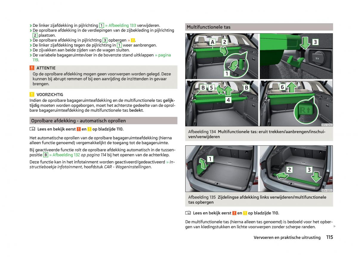 Skoda Superb III 3 handleiding / page 118