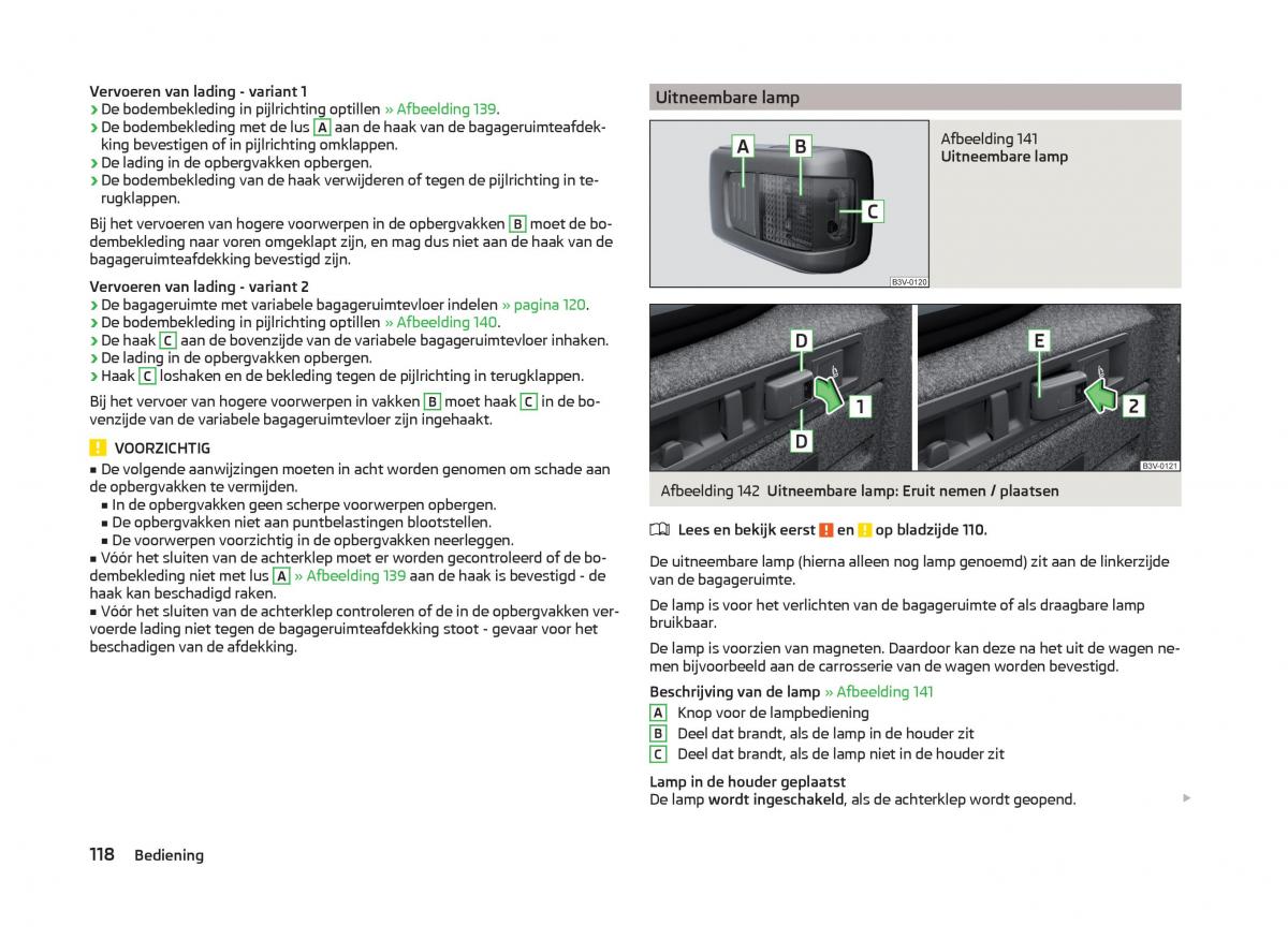 Skoda Superb III 3 handleiding / page 121