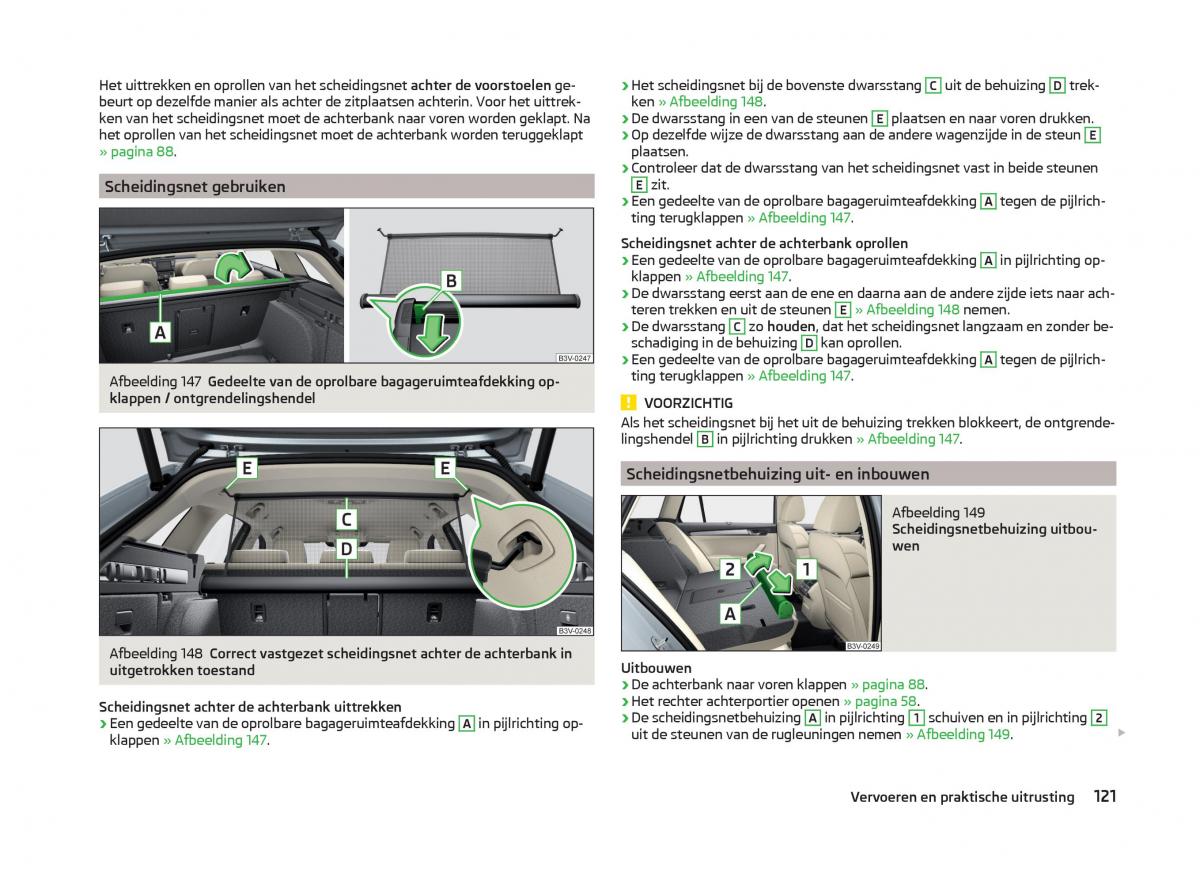 Skoda Superb III 3 handleiding / page 124