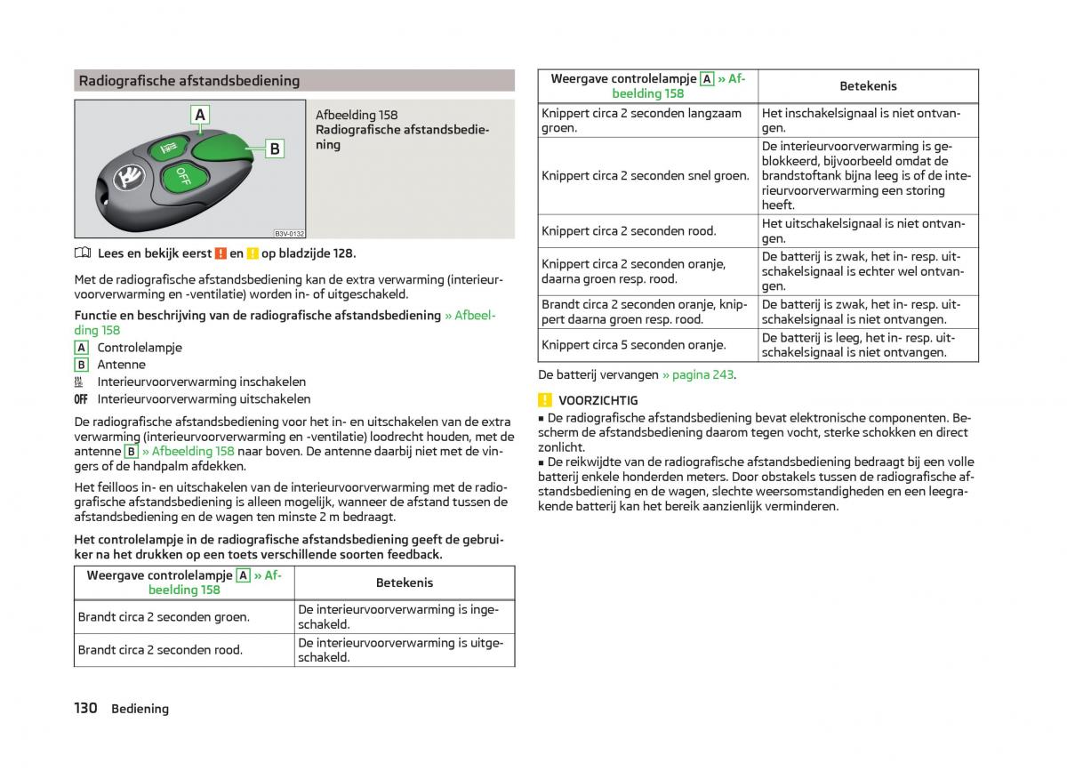 Skoda Superb III 3 handleiding / page 133