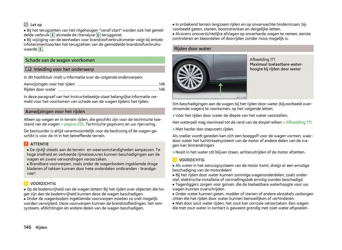 Skoda Superb III 3 handleiding / page 149