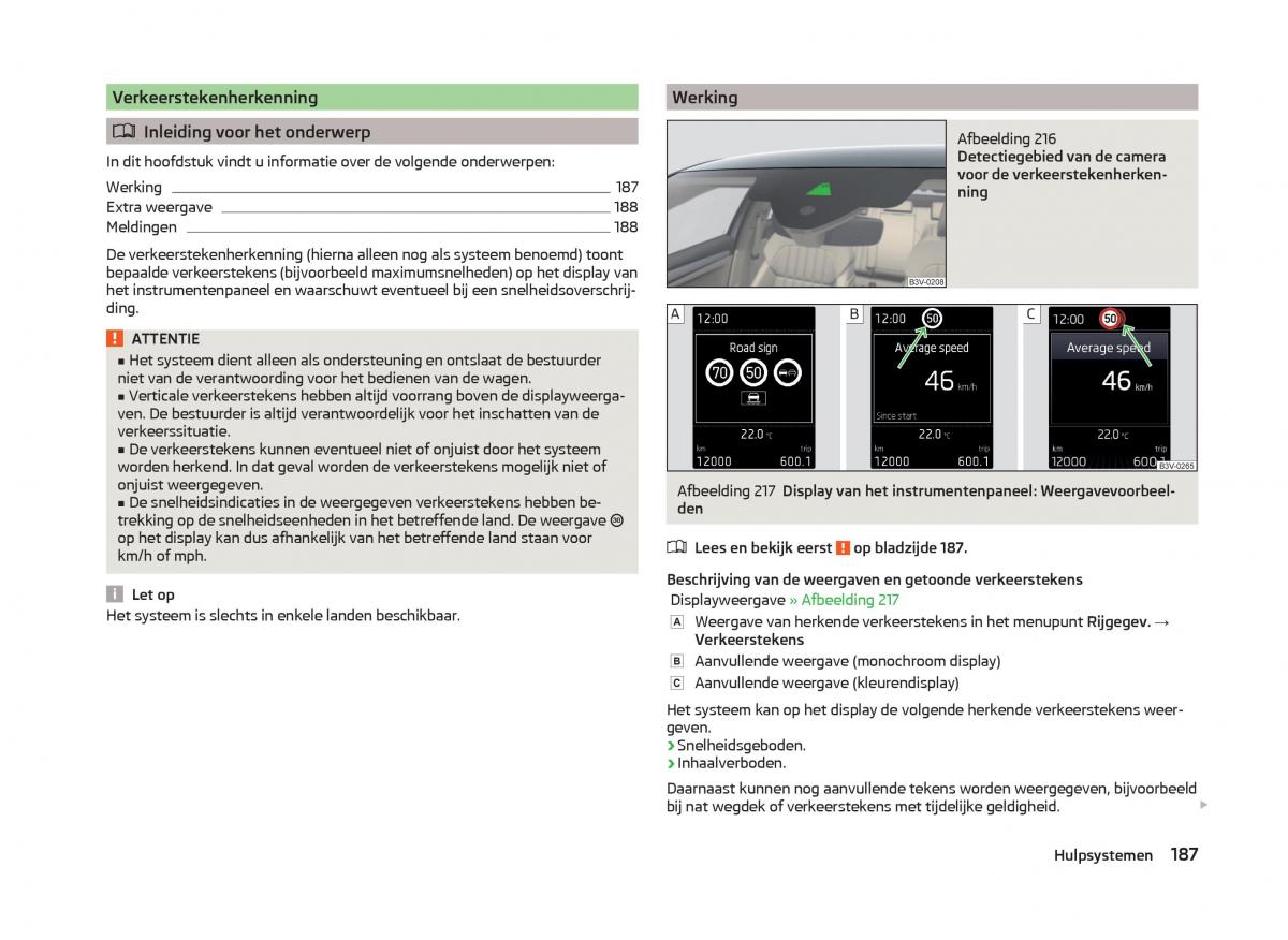 Skoda Superb III 3 handleiding / page 190