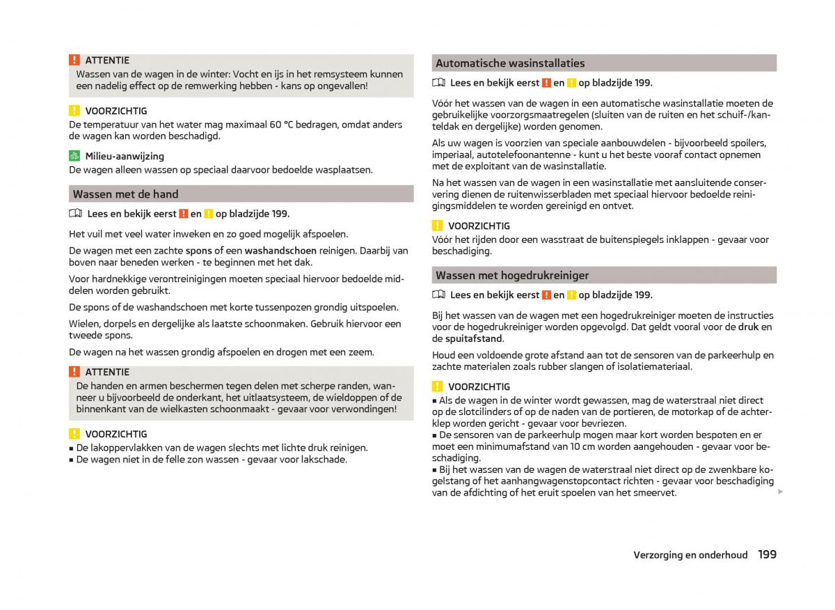 Skoda Superb III 3 handleiding / page 202