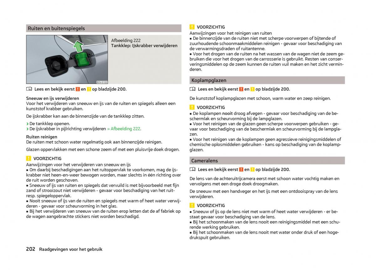 Skoda Superb III 3 handleiding / page 205