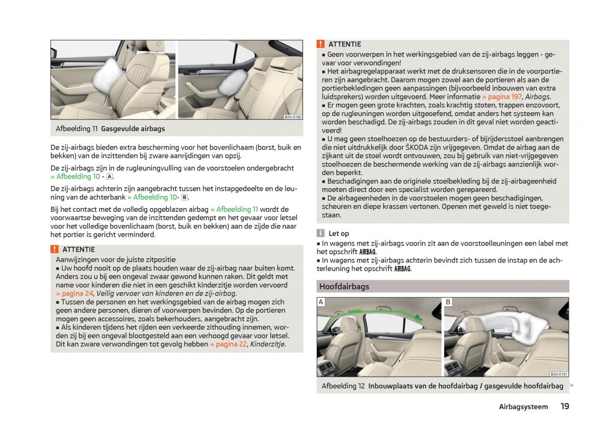 Skoda Superb III 3 handleiding / page 22