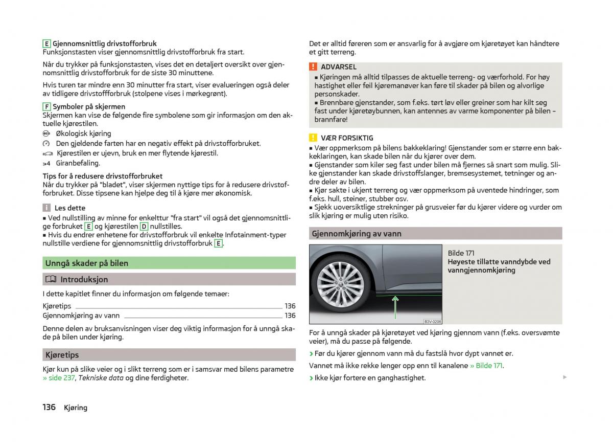 Skoda Superb III 3 bruksanvisningen / page 139