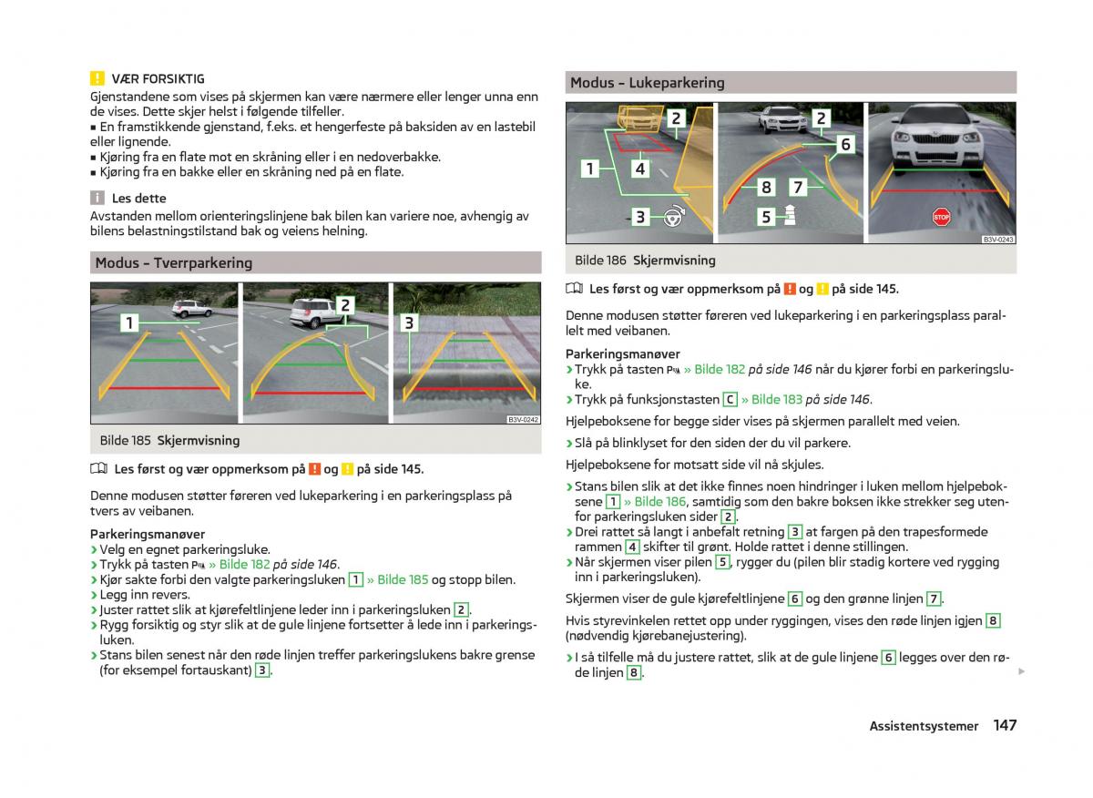 Skoda Superb III 3 bruksanvisningen / page 150