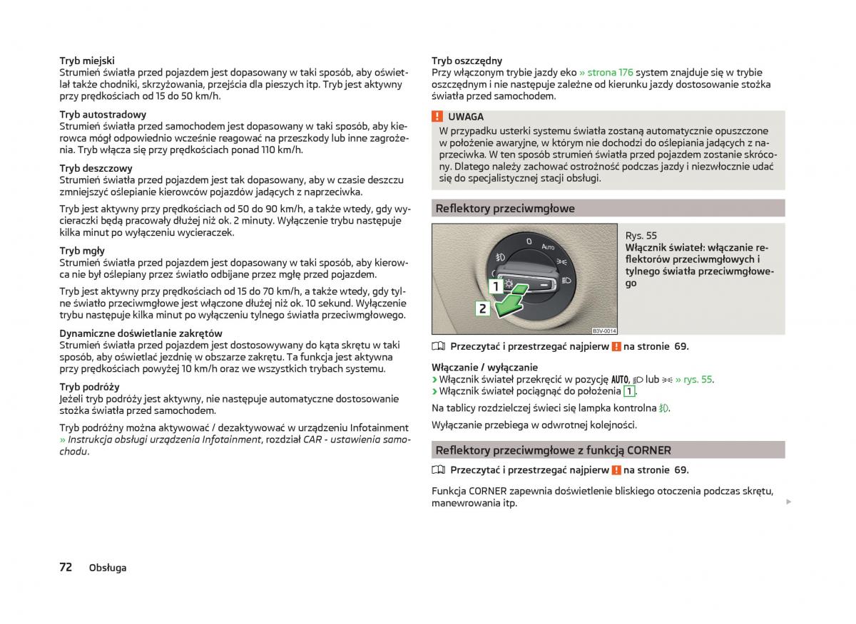 Skoda Superb III 3 instrukcja obslugi / page 75