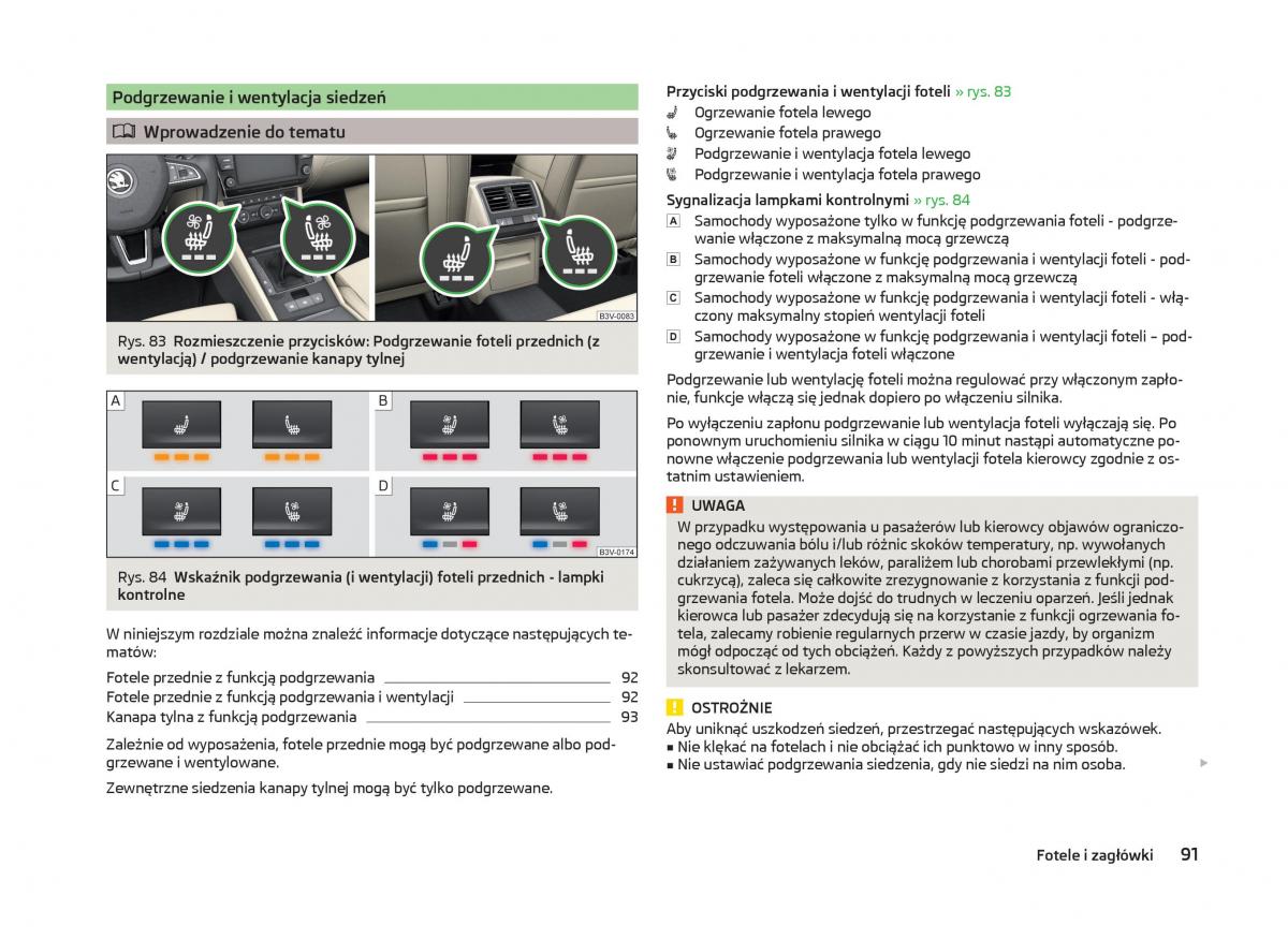 Skoda Superb III 3 instrukcja obslugi / page 94