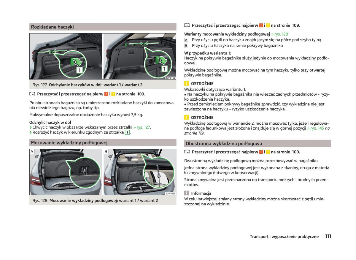 Skoda Superb III 3 instrukcja obslugi / page 114