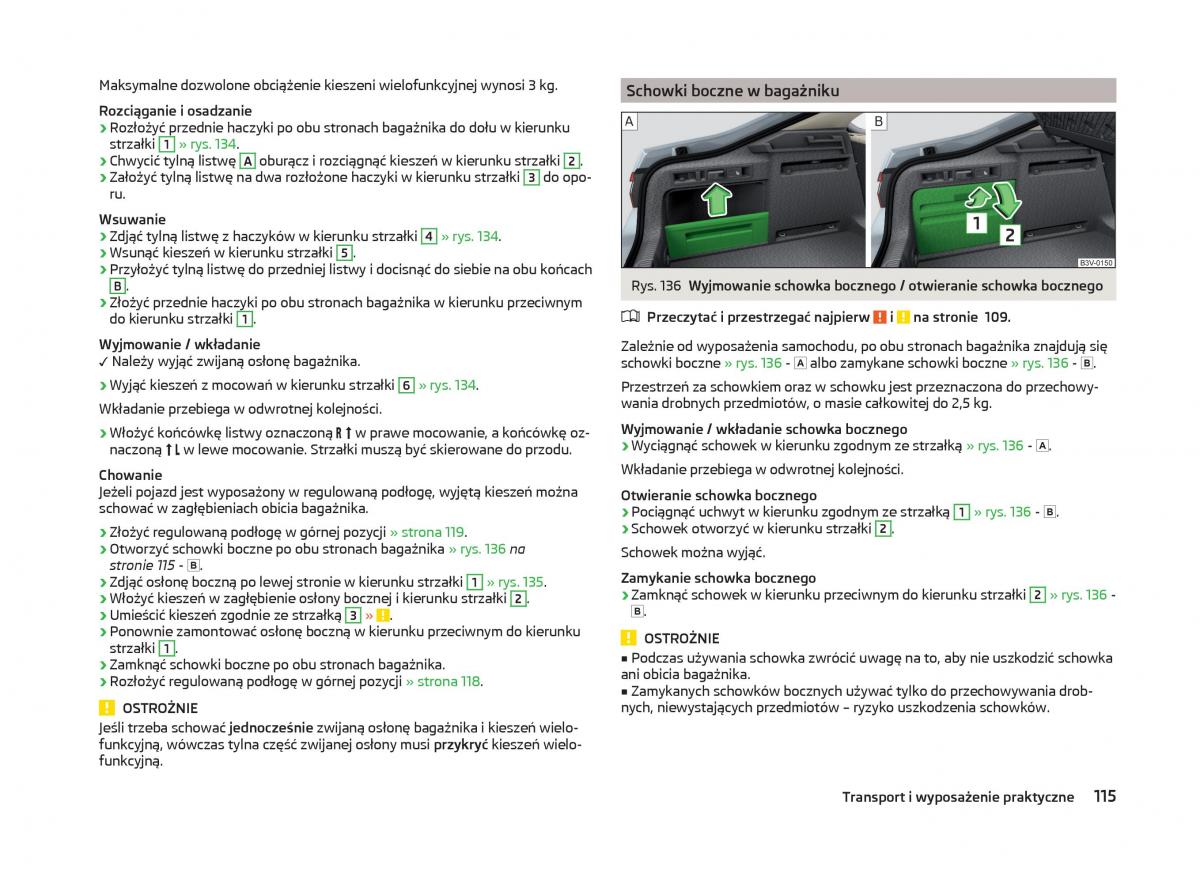 Skoda Superb III 3 instrukcja obslugi / page 118