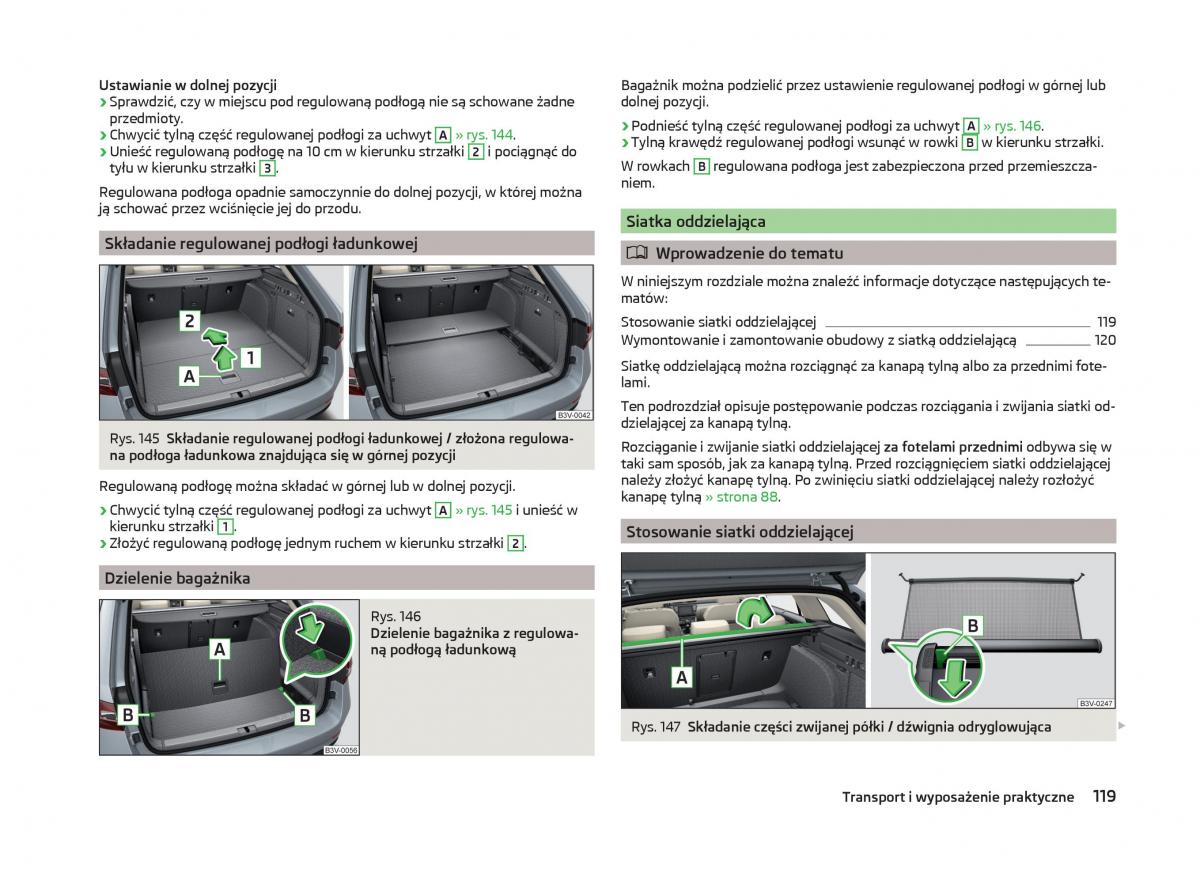 Skoda Superb III 3 instrukcja obslugi / page 122