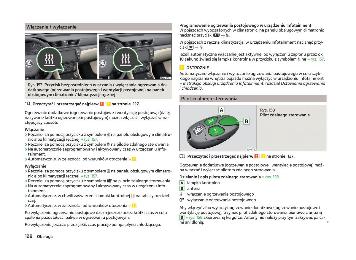 Skoda Superb III 3 instrukcja obslugi / page 131